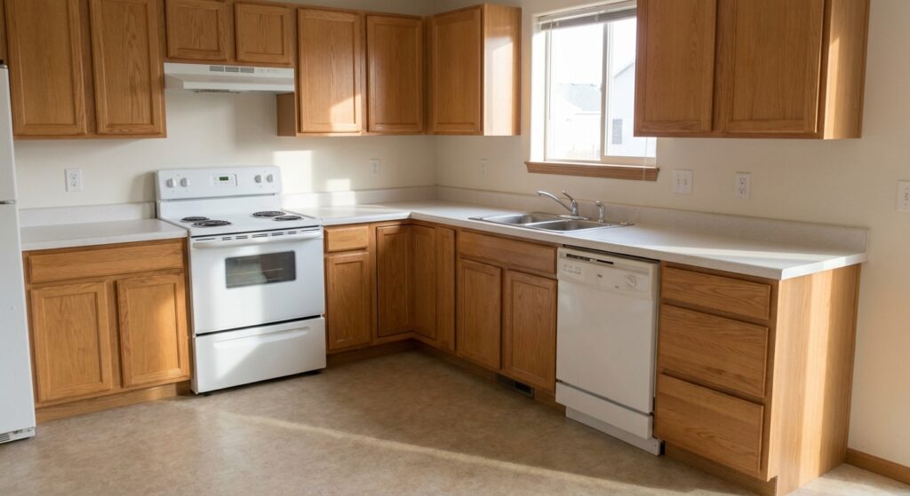 Clean move in ready kitchen