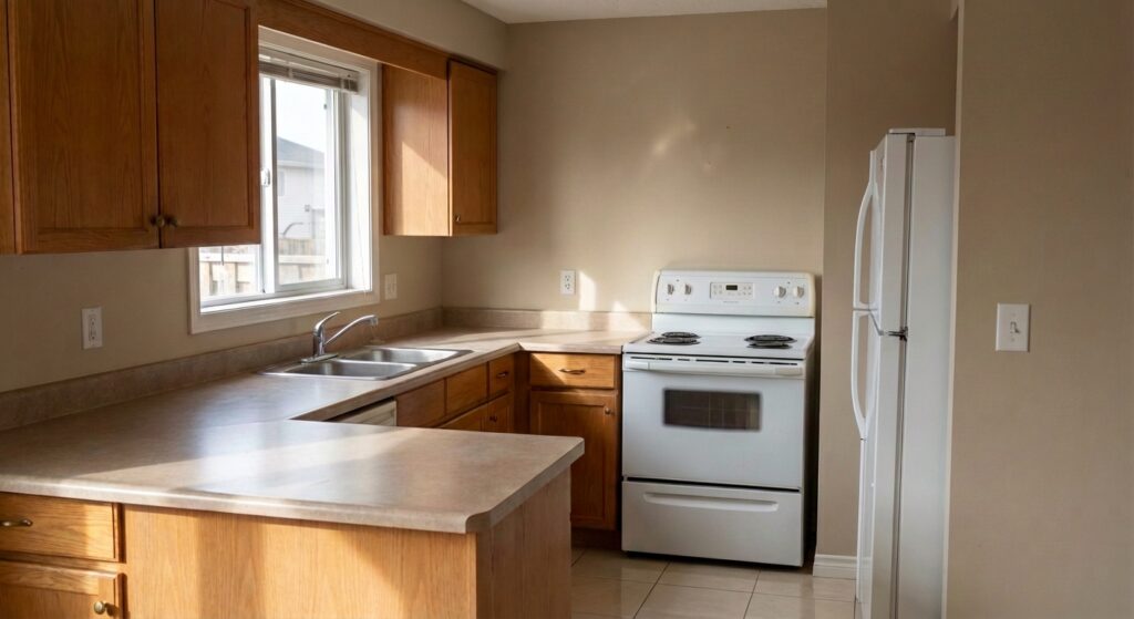 Clean move in ready kitchen